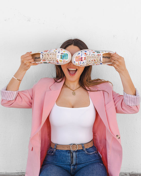 mumka-Calzado-mujer-Zapatillas Cat, Nap, Eat, Repeat