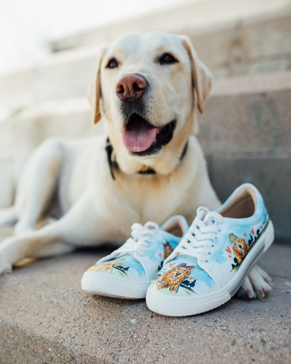 mumka-mujer-Zapatillas Goldens My Best Friends