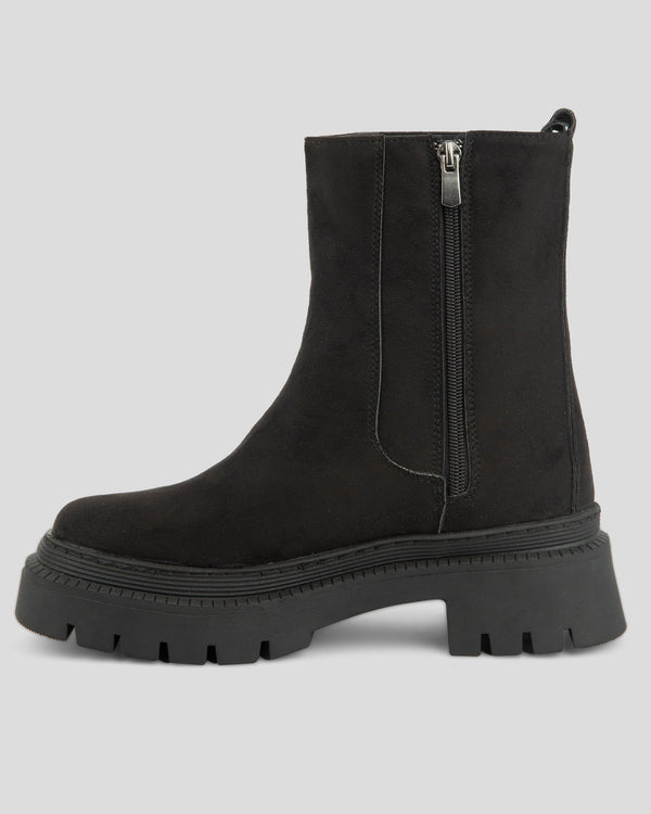 mumka-Calzado-mujer-Botas Chelsea Marrón