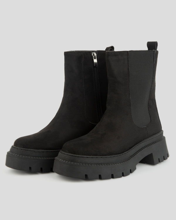 mumka-Calzado-mujer-Botas Chelsea Marrón