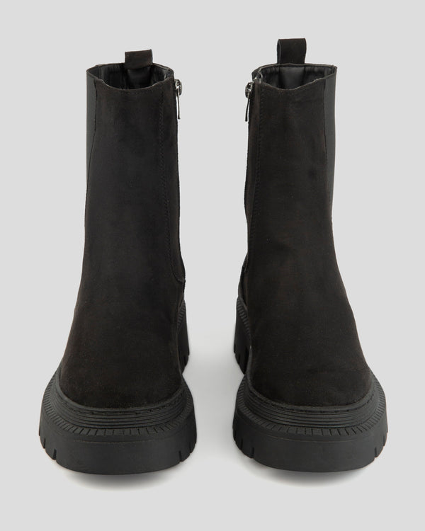 mumka-Calzado-mujer-Botas Chelsea Marrón