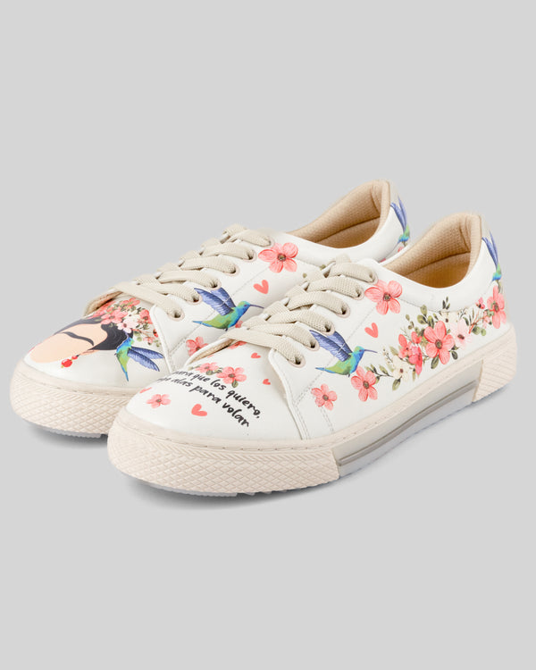 mumka-Calzado-mujer-Zapatillas de Frida Kahlo Tengo Alas